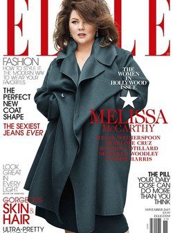 Melissa McCarthy en la portada de Elle