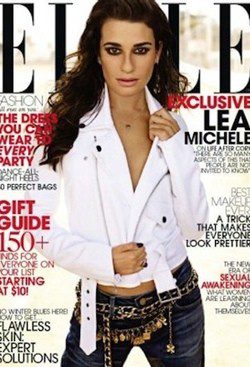 Lea Michele en Elle