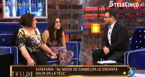 Jorge Javier Vázquez entrevista a Estefanía y a su madre en 'Sálvame Deluxe'