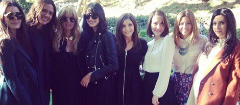 Rachel Zoe en su baby shower con algunas de sus amigas / Foto:Instagram