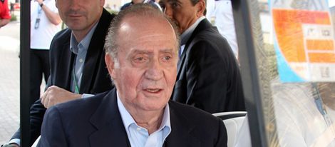 El Rey Juan Carlos en el Gran Premio de Fórmula 1 de Abu Dabi