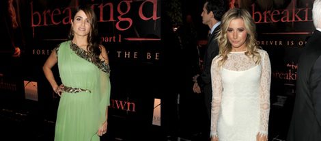 Nikki Reed y Ashley Tisdale estrenan 'Amanecer. Parte 1' en Los Ángeles