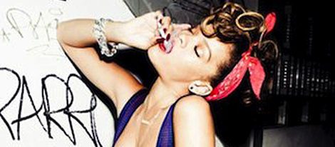 Rihanna, sexual y provocadora en las fotos promocionales de su nuevo disco 'Talk That Talk'