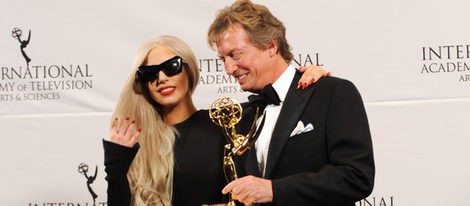 Lady Gaga se convierte en la gran protagonista de la entrega de los Emmy Internacional 2011