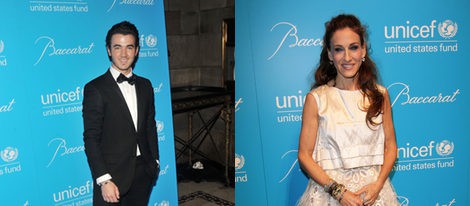 Sarah Jessica Parker, Kevin Jonas y Adrien Brody, muy solidarios en la Gala de Unicef