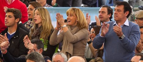 Sebastián y Ana María, padres de Rafa Nadal, apoyan a su hijo en la Copa Davis tras su reconciliación