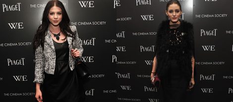 Madonna estrena su película 'W.E.' en Nueva York junto a Olivia Palermo tras las críticas recibidas