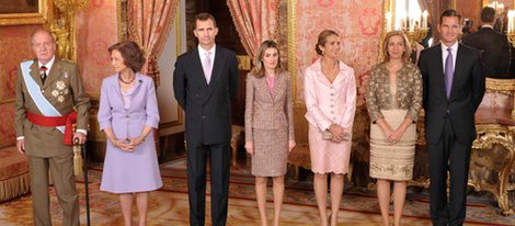 La Familia Real Española en el Día de la Hispanidad 2011
