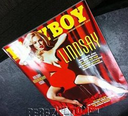 Playboy con Lindsay Lohan © Perez Hilton