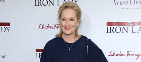 Meryl Streep estrena en Nueva York 'La dama de hierro'