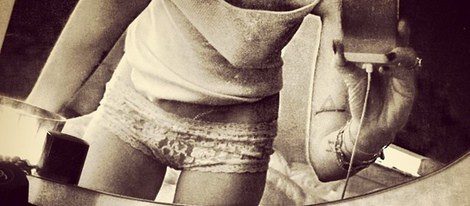 Lindsay Lohan enseña su ropa interior / Foto: Instagram