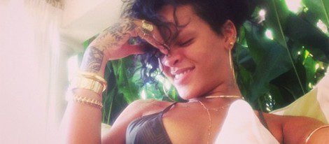  Rihanna durante sus vacaciones den Barbados / Foto:Instagram