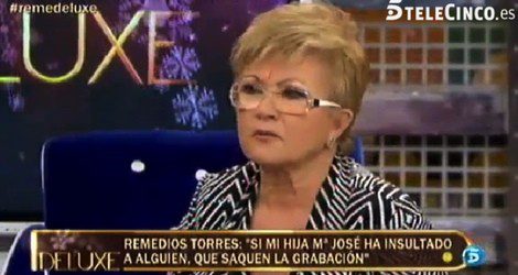 Remedios Torres en 'Sálvame deluxe' / Foto: Telecinco.es