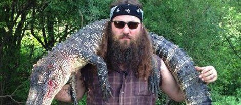  Willie Robertson posa con un cocodrilo / Twitter