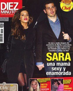 Iker Casillas y Sara Carbonero celebran San Valentín