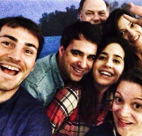 El 'selfie' de Iker Casillas con Informativos Telecinco