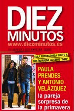 Paula Prendes y Antonio Velázquez en la revista Diez Minutos