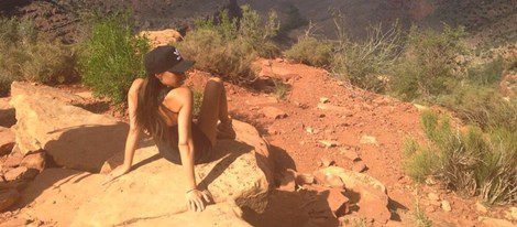 Victoria Beckham pasa su 40 cumpleaños en el Gran Cañón del Colorado