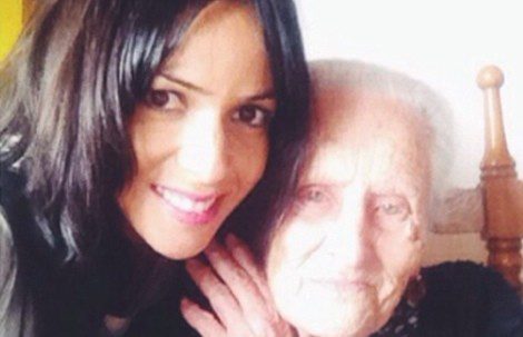 Raquel del Rosario con su abuela Consuelo / Foto: Instagram