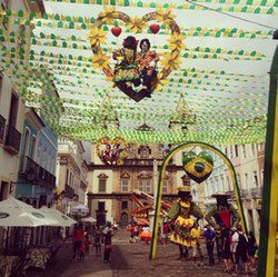 Foto tomada en el barrio de Pelourinho en Salvador de Bahía | Instagram Iker Casillas/Blog Elle Sara Carbonero