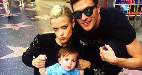 La pareja disfruta de su hijo James en Hollywood/Instagram