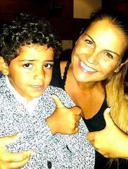 Katia Aveiro celebra el cumpleaños de Cristiano Jr. | Foto: Instagram