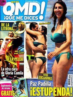 Gloria Camila peleándose con una joven