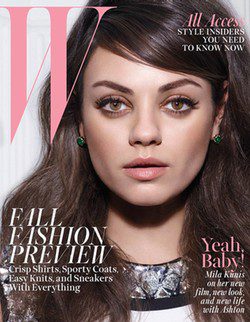 Mila Kunis en W Magazine