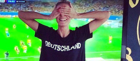 Heidi Klum celebrando la victoria de Alemania / Instagram