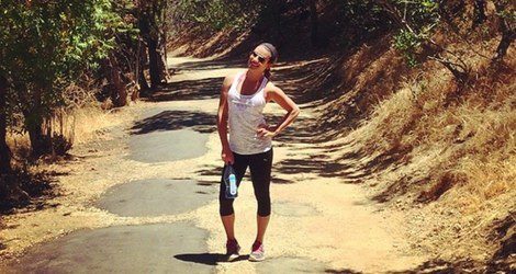 Lea Michele disfruta haciendo ruta por Los Ángeles / Instagram