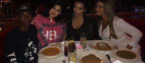 Kim Kardashian sale a cenar a un italiano y se pide sopa / Instagram