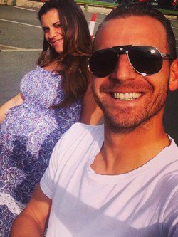 Roberto Soldado y Rocío Millán, a punto de ser padres / Instagram