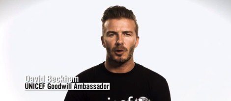David Beckham, embajadora de buena voluntad de Unicef