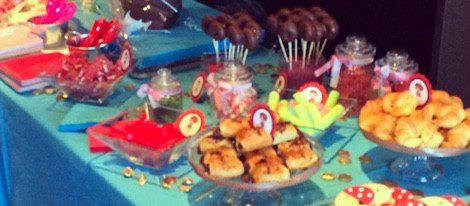 Catering del cumpleaños de Lucas | Foto: Alba Carrillo Instagram