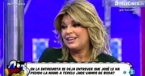 Terelu Campos niega los rumores de boda con José Valenciano
