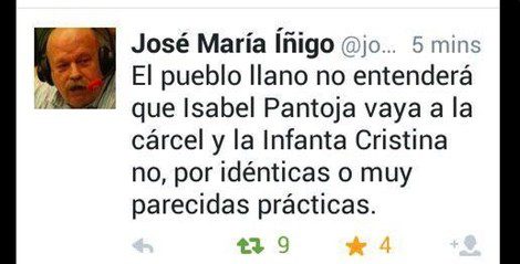 Kiko Rivera comparte la opinión de José María Íñigo / Twitter
