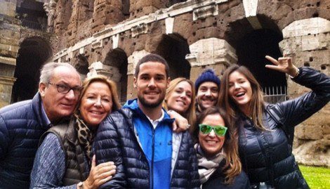 Vacaciones familiares en Roma / Foto: Instagram