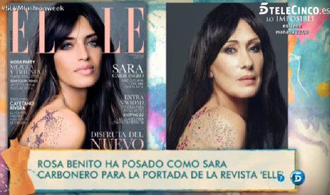 Rosa Benito se convierte en Sara Carbonero / Telecinco.es