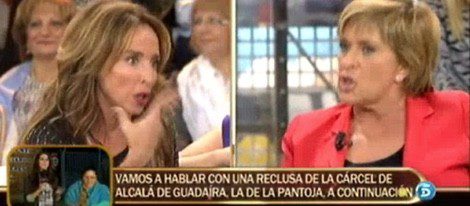María Patiño discute con Chelo García Cortés en 'Sálvame Deluxe'