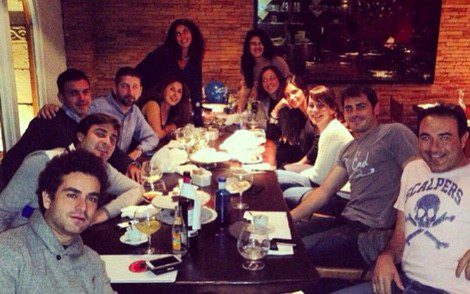 Iker Casillas y Sara Carbonero, tarde con amigos / Foto: Instagram