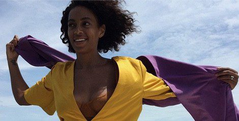Solange Knowles posa en la costa de Bahia Foto: Instagram