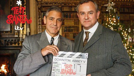 George Clooney y Hugh Bonneville Foto: ITV