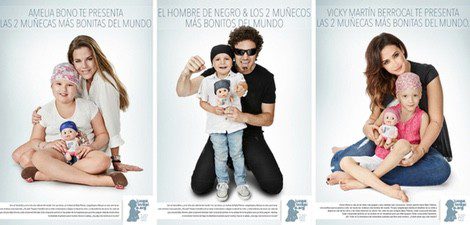 Amelia Bono, El Hombre de Negro y Vicky Martín Berrocal presentan sus Baby Pelones