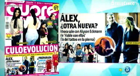La relación de Álex González y Alyson Eckmann en 'Hable con ellas' / Telecinco.es