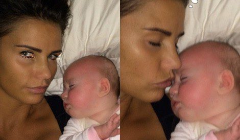 Katie Price presume de bebé en las redes sociales | Foto: yougossip.co.uk