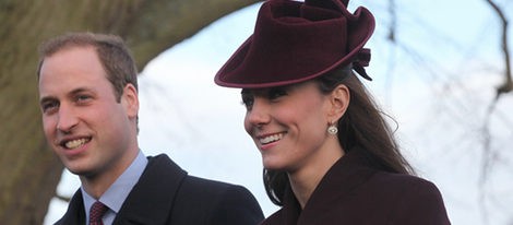 El Príncipe Guillermo y Kate Middleton visitan al Duque de Edimburgo tras asistir a la misa de Navidad