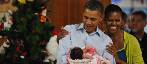 La familia Obama al completo disfruta de unas divertidas Navidades en Hawai