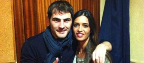 Iker Casillas y Sara Carbonero en Nochevieja