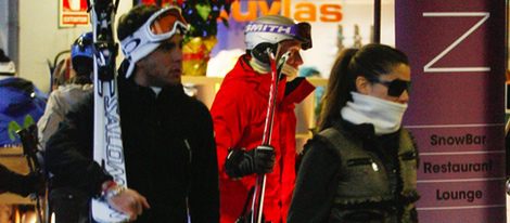 Elena Tablada y Daniel Arigita celebra Nochevieja esquiando en Baqueira Beret