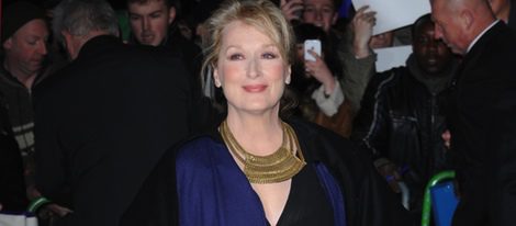 Meryl Streep causa gran expectación en el estreno de 'La dama de hierro' en Londres